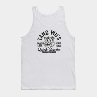 Tang Wu's Gas and Lube - Biker Style (1 Color - Worn) Tank Top